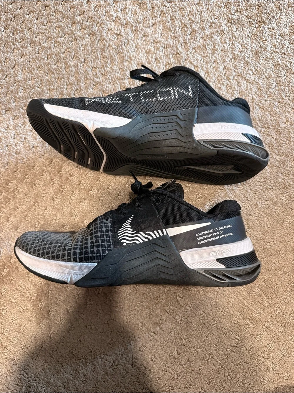 Nike Metcon Hyperlift shoes, size 7.5 women's